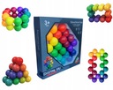 RAINBOW BALLS PUZZLE HRA MANUÁLNE RELAX