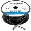 80m HDMI kábel Lanberg v2.0 OPTICKÝ AOC 4K 60 UHD