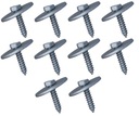 10x SKRUTKA, SKRUTKA KRYTU MOTORA MERCEDES E W210 w211 W212 W213 CLA VITO W639