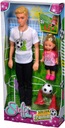 SIMBA Kevin futbalový tréner + bábika 573-3503