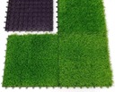 Umelá tráva v dlaždiciach 30x30cm - zelená