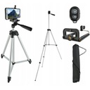 Fotografický statív pre 130 cm smartfón s BT spúšťou