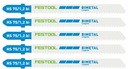 List do priamočiarej píly Metal Steel HS 75/1,2 BI/5 Festool 204270 5 kusov