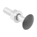 Vozové skrutky Domax, čierna hlava 8x40 mm, 4 kusy