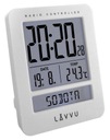 Budík LAVVU LAR0020 Term DCF77 Dni v týždni PL
