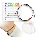 Náramok 7 ČAKÁR Talisman AMULET Prírodné kamene ČAKRA Energia