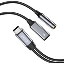 Adaptér Tech-Protect na Mini Jack 3,5 mm, kábel USB-C