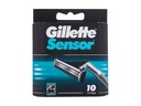 Vložka Gillette Sensor Žiletka 10 ks (M) (P2) (P3)