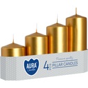 4x Sviečka odmerný valec BISPOL 11-33H GOLD