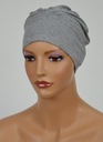 Turban Jasmina kovová volánová čiapka bez vzoru aj po chemoterapii