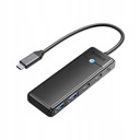ORICO USB-C 4v1 Hub adaptér: USB 3.0 x2 + USB-C 3.0 + USB-C PD 100W