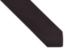 Hnedá pánska kravata, štruktúrovaný materiál D311