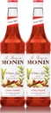 Monin Winter Spice sirup s príchuťou 700 ml zimný x2