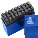 ZNAČKY ČÍSLOVACIE PÍSMENA BETA GRAVUR 6 mm
