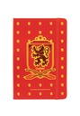 Kockovaný zápisník A5 Harry Potter Gryffindor Red 96k