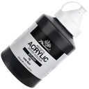 Akrylová farba pre decupage čiernych 500 ml na maľovanie dekorácií
