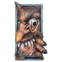 Stojan na knihy sochárstvo Monsters Skull Resin