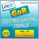 Struny na elektrickú gitaru GorStrings 4N6 10-46