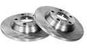 DISKY 2x predné AUDI A4 1.6 1.9TDI PLNÉ 280x13mm