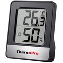 Monitor teploty a vlhkosti ThermoPro TP-49, čierny