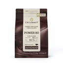 Horká čokoláda POWER 80% kakao Callebaut 2,5 kg