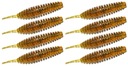 FishUp Tanta 2,5' 61mm Caramel Green Black 8 ks.
