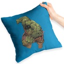 MODRÝ VANKÚŠ PRE DARČEK PRE FANOUŠKU HULK