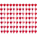 VALENTÍNSKA ZÁCLONA SRDCE SRDCE 2m