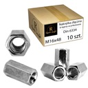 MATICA SPOJE M16x48 PREDLŽENÁ SPOJKA DIN 6334 POZINKOVANÁ 10KS