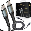 KÁBEL PRE TELEFÓN USB-C TYP-C 60 W PD QC ORIGINÁL RÝCHLY VÝKONNÝ