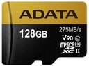 ADATA 128 GB micro SD XC 275 MB UHS-II V90 U3 ONE