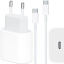 RÝCHLA USB-C NABÍJAČKA 20W + 1M KÁBEL pre IPHONE 15 / 15 Pro / Plus / Pro Max