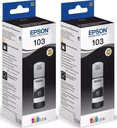 Epson 103 C13T00S14A 4500s čierny atrament čierny x2