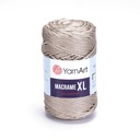Yarnart makrame xl 3mm 156 / cappuccino polyesterový reťazec