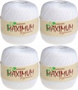 Šnúra MAXIMUM Opus - farba 001 Biela, 4 kusy