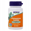 NOW Foods Jodid draselný JODID DRASELNÝ 60 tabliet