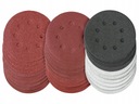 Kotúče brúsneho papiera 125mm so suchým zipsom WOOD PAINT STONE pre brúsku 30KS
