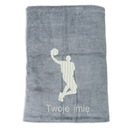 Darček pre basketbalistu - rýchloschnúci uterák s výšivkou 70x140 cm NÁZOV