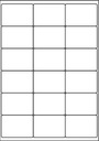 SAMOLEPIACIE ETIKETY 68x47mm 100 LIST