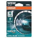 OSRAM W5W COOL BLUE INTENSE NEXT GEN ŽIAROVKY 4000K 12V 2825CBN-02B