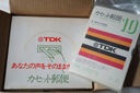 Japonská poštová kazeta TDK UC-10 zo 70. rokov 20. storočia