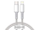 USB Type-C - Lightning BASEUS kábel 2 m Biely