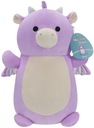 PLYŠOVÁ HRAČKA SQUISHMALLOWS HugMees HUGGABLE MASKOT DINA DRAK 35 CM