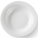 Polievkový tanier hlboký OPTIMA biely porcelán pr.