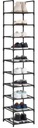 10-vrstvový vertikálny stojan na topánky SONGMICS 173 cm