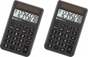 VRECKOVÁ KALKULAČKA Eleven (ex Citizen) ECO-110 8 číslic čierna x 2 ks