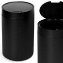 AUTOMATICKÝ ODPADOVÝ KOŠ DO KUCHYNE, KÚPEĽNE, KANCELÁRIE, BEZDOTYKOVÝ, 17L, ČIERNA