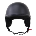 Matná čierna motocykel Open Face Half Helmet DOT