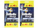 Holiace strojčeky Gillette Blue 3 Smooth 24 ks