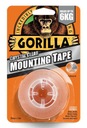 Bezfarebná obojstranná montážna páska Gorilla 1,5 m